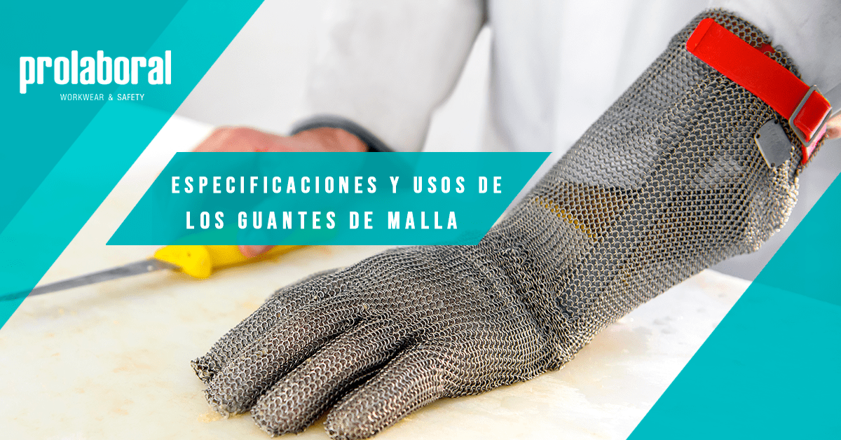 Guantes anticorte para carnicero Guante de hierro Resistente Protector De  Manos