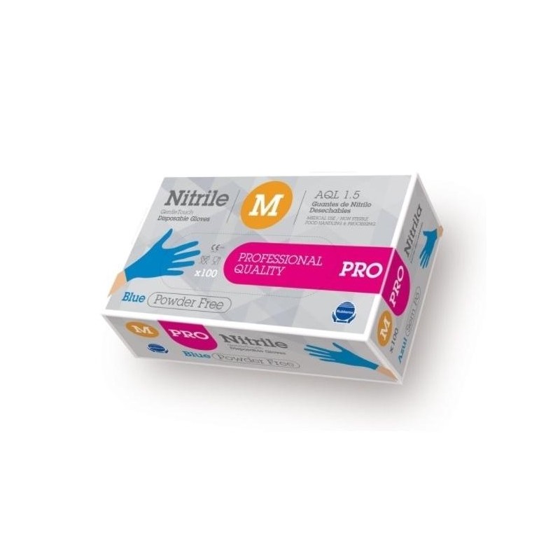 Guante rubberex nitrilo g.touch pro 4,6gr