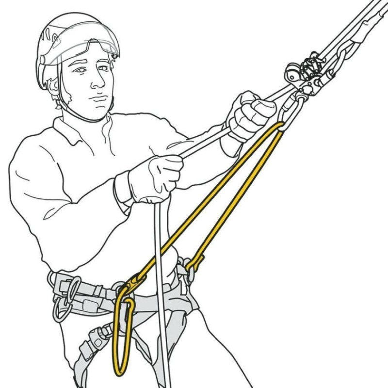 Puente de enganche regulable petzl c69r