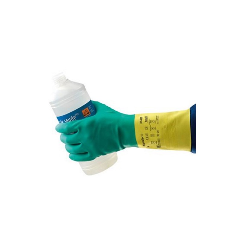 Guante ansell bi-colour 87-900