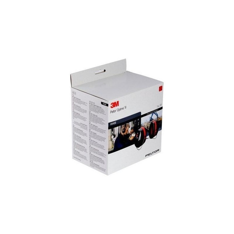 Orejeras arnes de nuca 3m optime iii h540b-412-sv