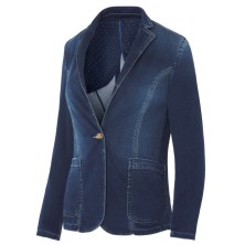 americana mujer monza 01717 en denim azul