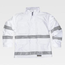parka workteam s1008 en blanco