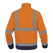 chaqueta polar a.v. delta plus zenith en naranja fluor
