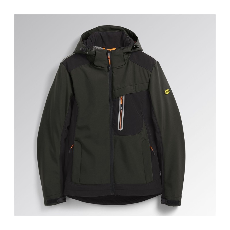 Chaqueta softshell diadora carbon tech