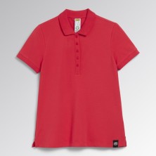 polo mujer diadora athena en rojo