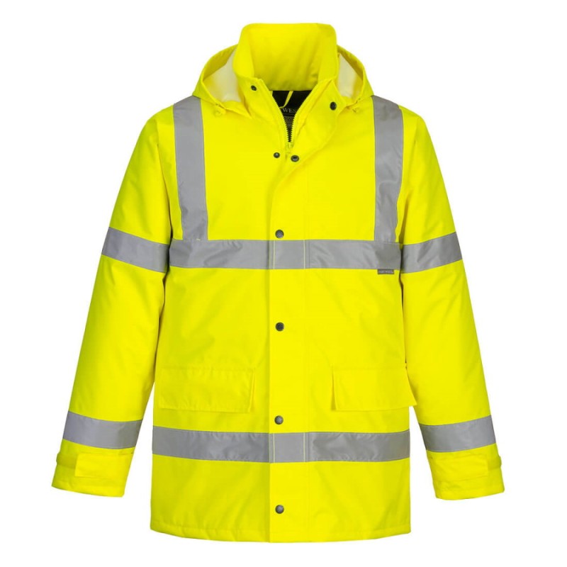 Parka impermeable acolchada portwest s460