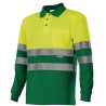 Polo alta visibilidad velilla 175