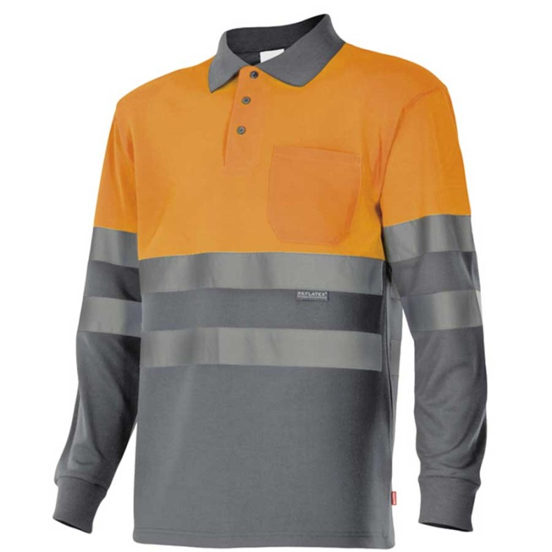 Polo alta visibilidad velilla 175
