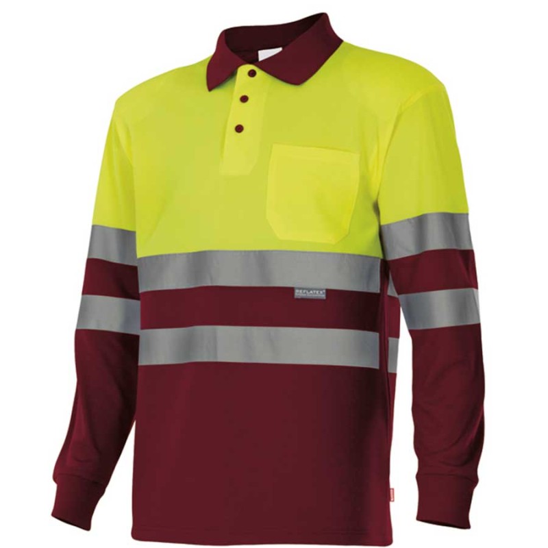 Polo alta visibilidad velilla 175