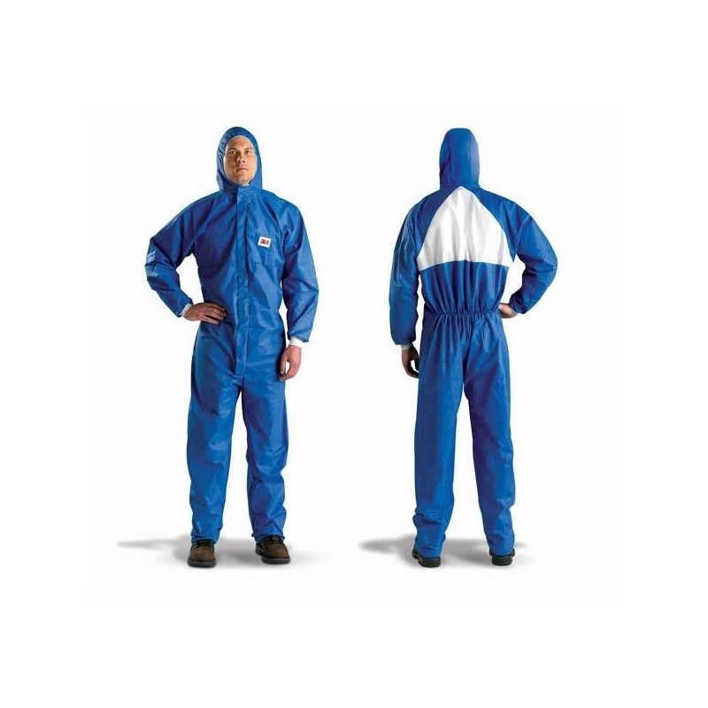 Traje protección azul 3m 4530 tipo 5/6