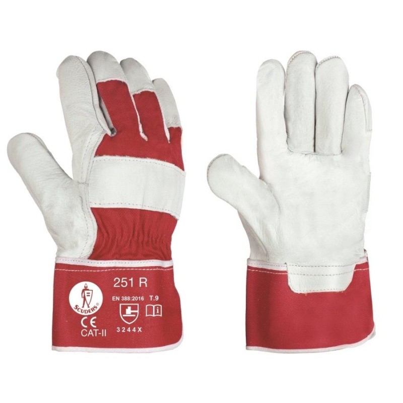 Guante de flor y lona jomiba gfl 251 r