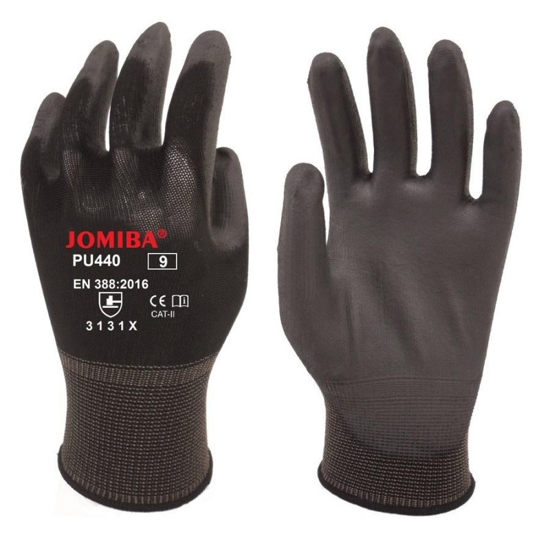 Guantes nylon-poliuretano jomiba pu 440