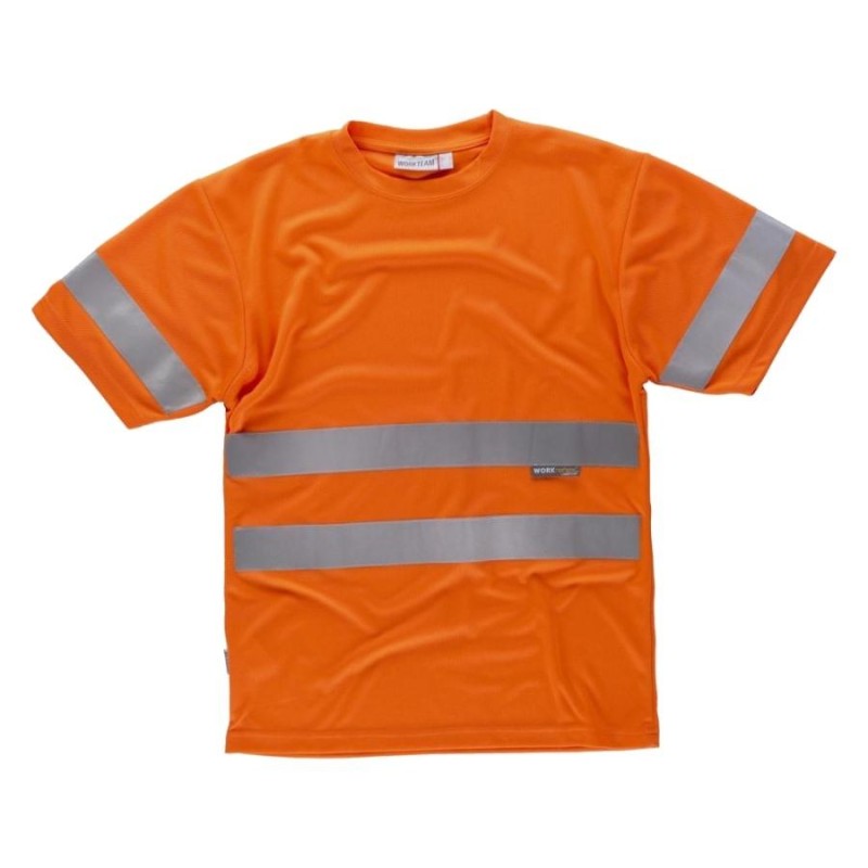 Camiseta alta visibilidad workteam c3945