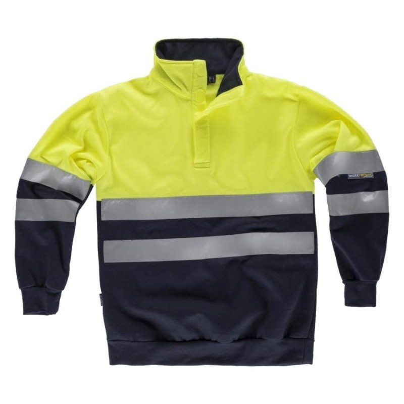 Sudadera combi workteam c3839