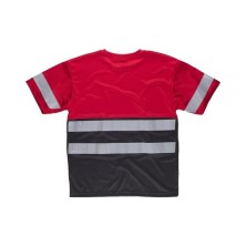 camiseta workteam c3940 en rojo/negro