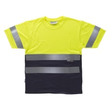 CAMISETA COMBI ALTA VISIBILIDAD WORKTEAM C3941