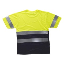 camiseta a.v. workteam c3941 en amarillo a.v./marino