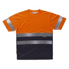 CAMISETA COMBI ALTA VISIBILIDAD WORKTEAM C3941