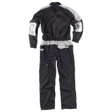 buzo workteam wf1042 en negro/gris claro