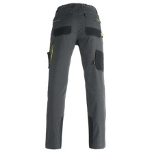 pantalon kapriol dynamic tiler en gris/negro