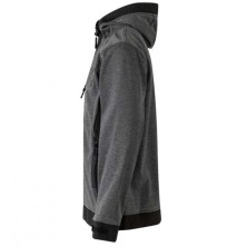 cazadora softshell velilla 206007 en gris/negro
