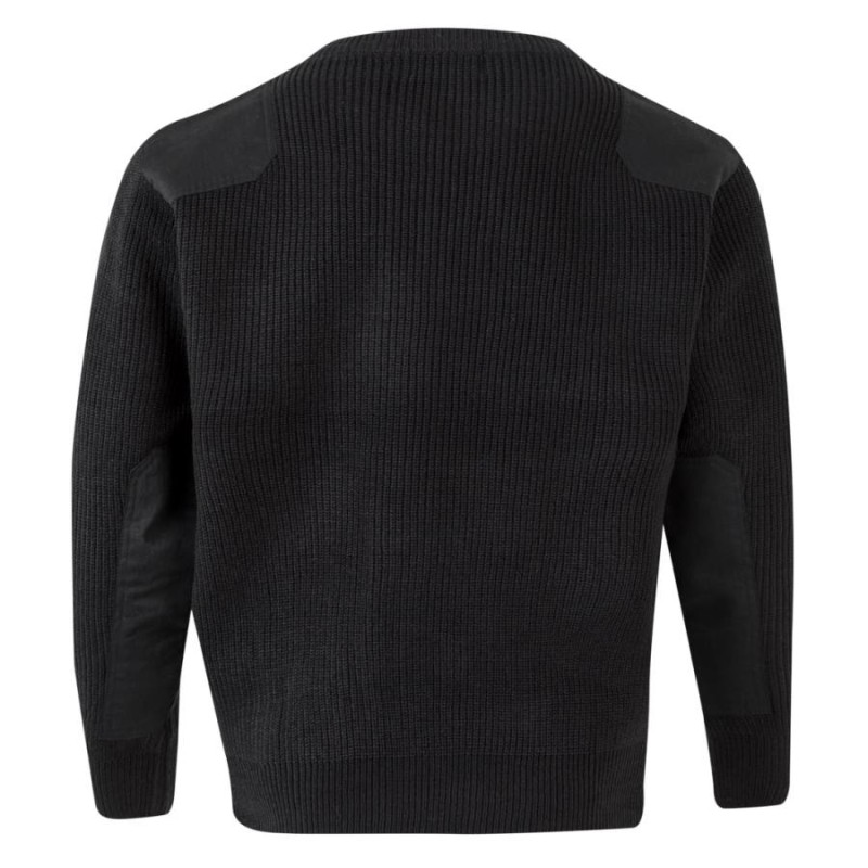 Jersey de punto grueso y refuerzos velilla 100