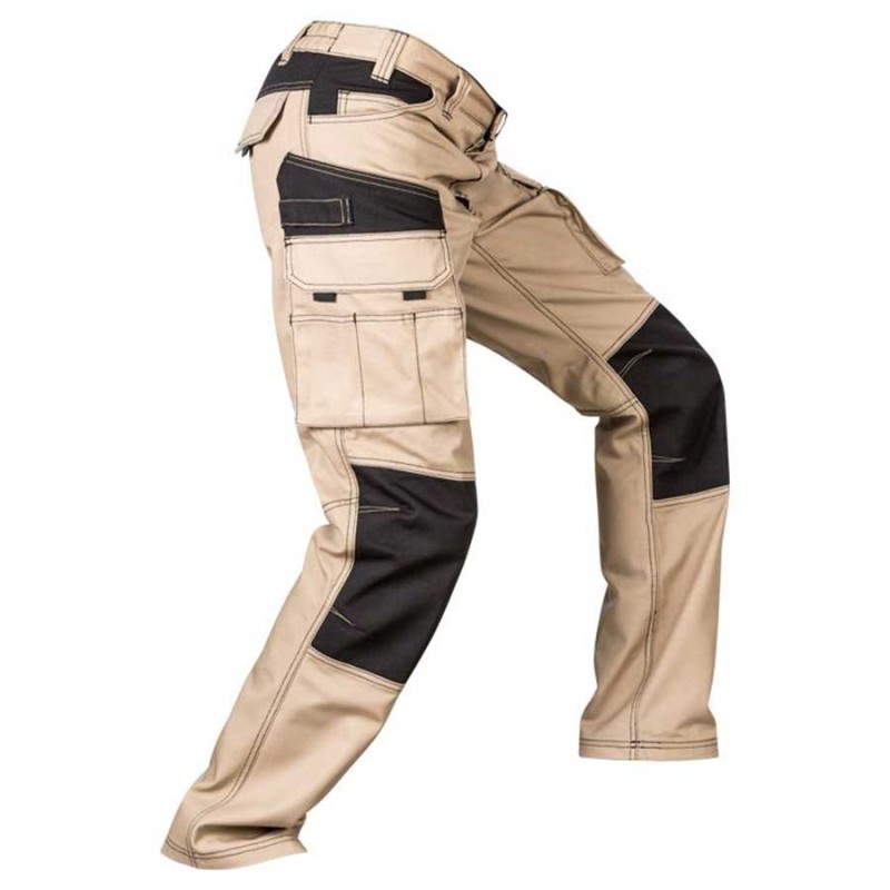 Pantalon canvas bicolor velilla 103011b