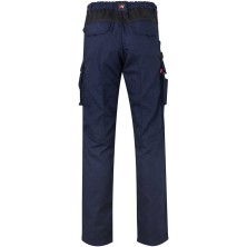pantalon velilla 103011b en azul navy/negro