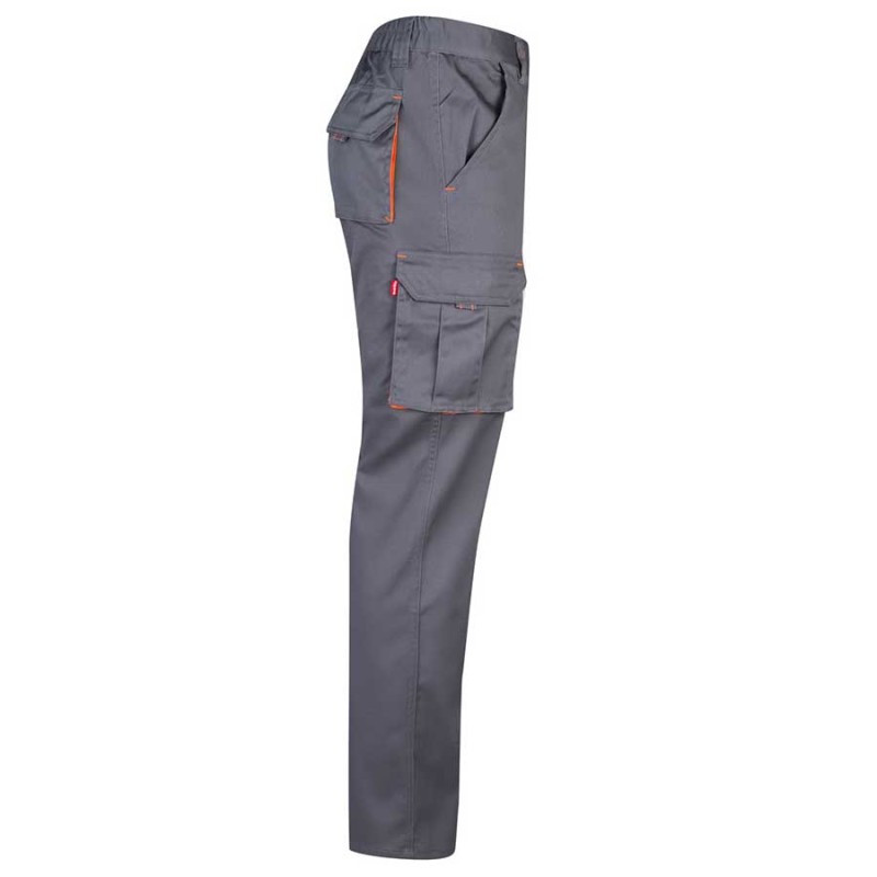 Pantalon stretch bicolor velilla 103008s