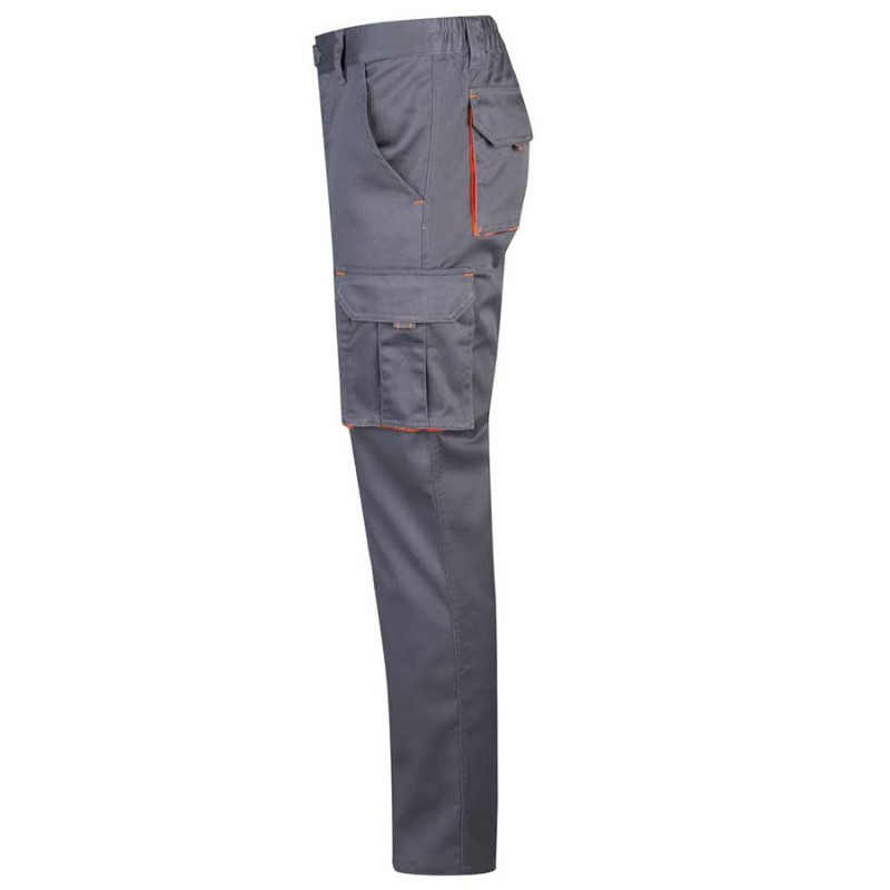 Pantalon stretch bicolor velilla 103008s