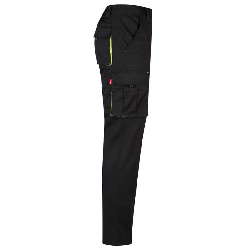 Pantalon stretch bicolor velilla 103008s
