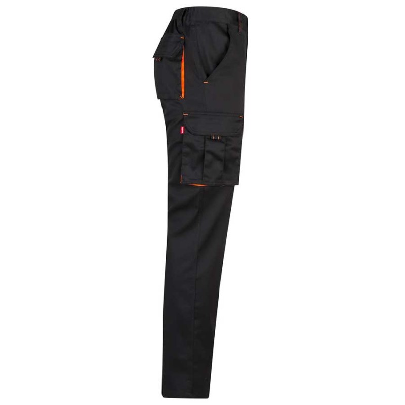 Pantalon stretch bicolor velilla 103008s