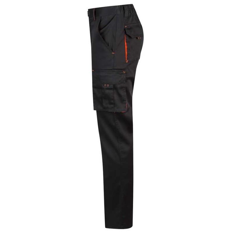 Pantalon stretch bicolor velilla 103008s