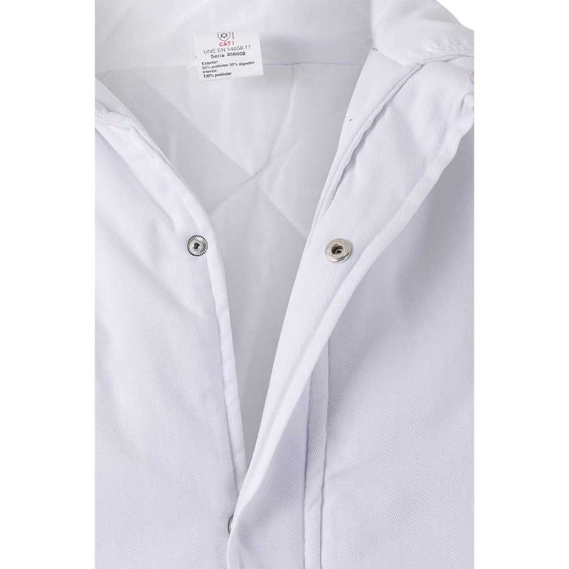 Cazadora blanca ambientes frios 256002