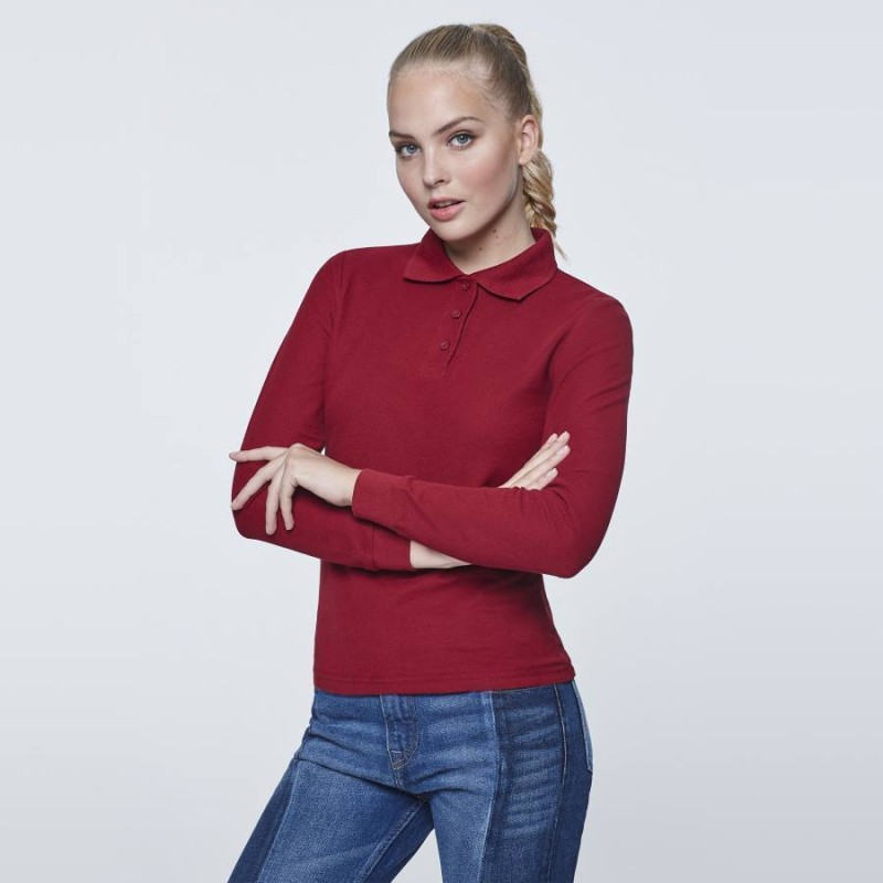 Polo m/l mujer roly estrella 6636