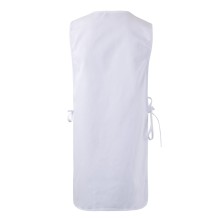 delantal velilla 254201 en blanco