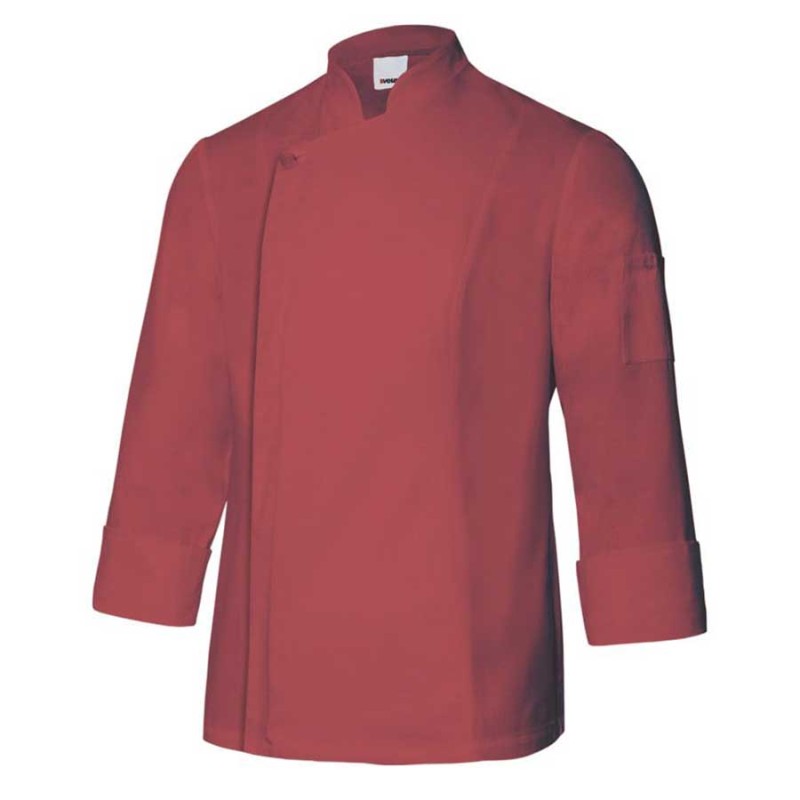 Chaqueta de cocina con cremallera velilla 405202tc