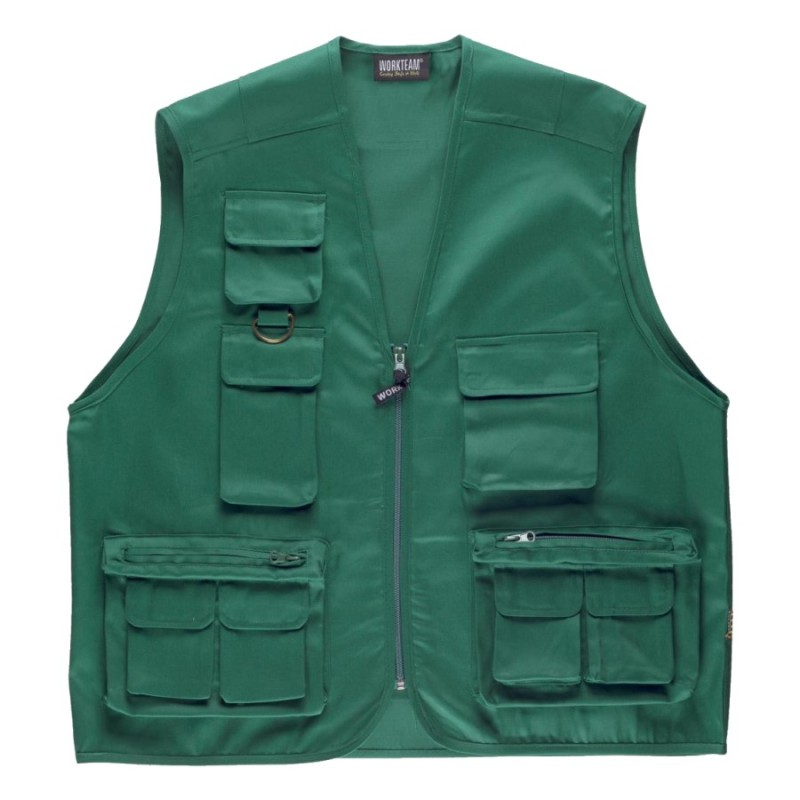 Chaleco safari workteam s3100