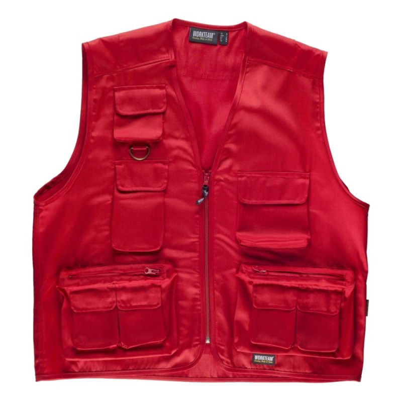 Chaleco safari workteam s3100