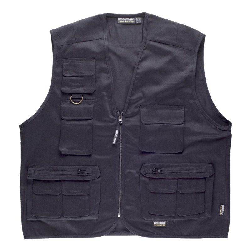 Chaleco safari workteam s3100