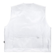 chaleco workteam s3100 en blanco