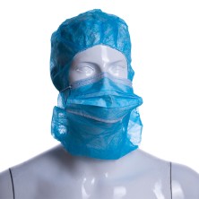 CAPUZ CON MASCARILLA LUHEPA PP 20GR 2300