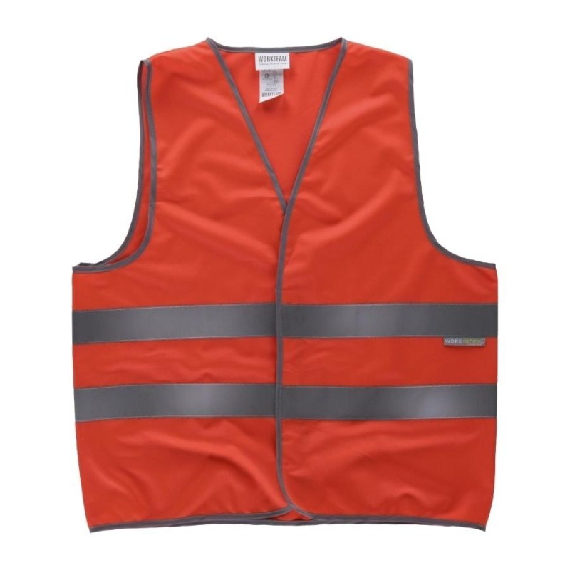 Chaleco alta visibilidad workteam hvtt02