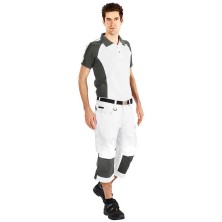 pantalón 3/4 mascot unique altona 14149 en blanco/antracita oscuro