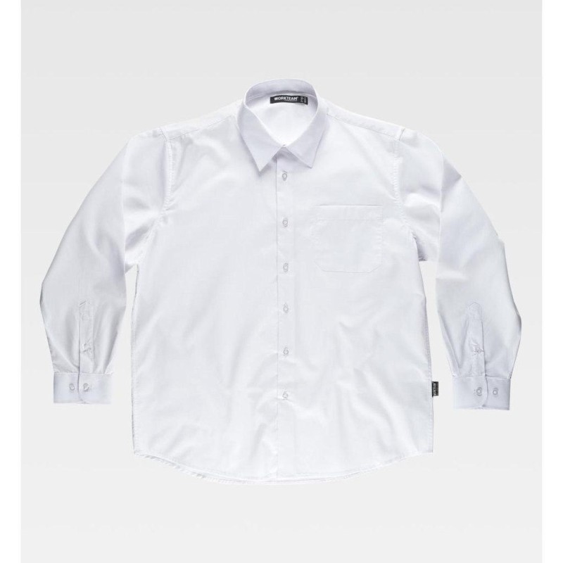 Camisa m/l workteam b8000