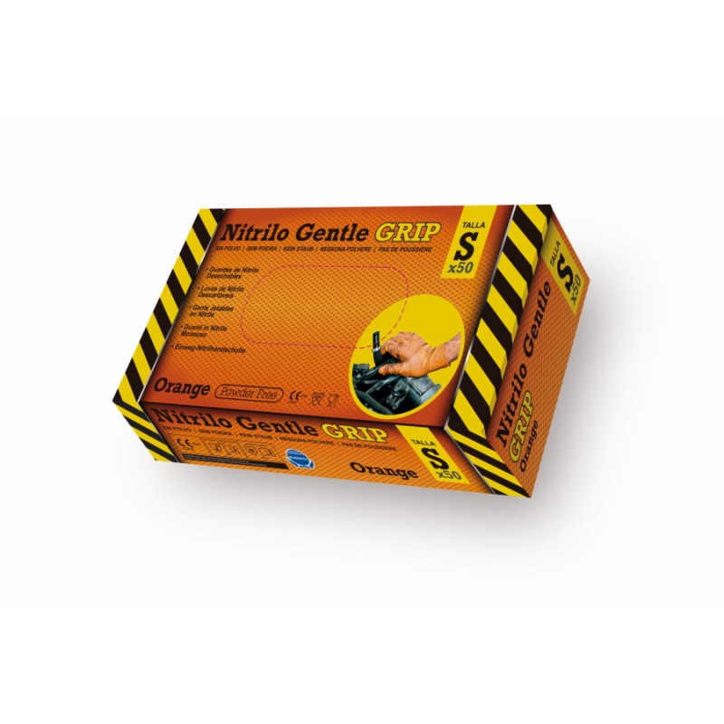 Guante rubberex nitrilo gentle grip 8,5gr
