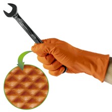 GUANTE RUBBEREX NITRILO GENTLE GRIP 8,5GR