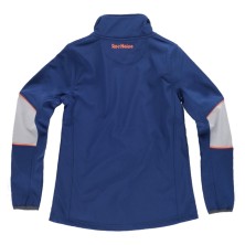 softshell mujer roc neige rn1010001 en azulina/gris claro