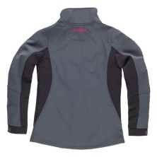 softshell mujer roc neige rn1010002 en gris oscuro/negro